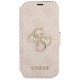 Guess GUBKP13X4GMGPI iPhone 13 Pro Max 6.7" pink/pink book 4G Big Metal Logo