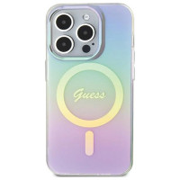 Guess GUHMP15LHITSU iPhone 15 Pro 6.1" purple/purple hardcase IML Iridescent MagSafe