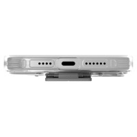 Uniq case Heldro Mount with Stand iPhone 15 Pro Max 6.7" transparent/lucent clear