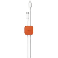 Uniq Pod Self-adhesive Cable Organizer - Set of 8 - Orange