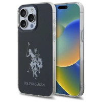 U.s. Polo Assn. US Polo USHCP15XTPUHRBK iPhone 15 Pro Max 6.7" black/black Shiny Big Logo