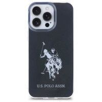 U.s. Polo Assn. US Polo USHCP15XTPUHRBK iPhone 15 Pro Max 6.7" black/black Shiny Big Logo