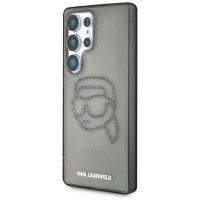 Karl Lagerfeld Case Karl Lagerfeld Rhinestones Karl Head Logo Samsung Galaxy S25 Ultra black