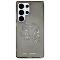 Karl Lagerfeld Case Karl Lagerfeld Rhinestones Karl Head Logo Samsung Galaxy S25 Ultra black