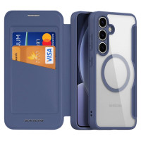 Dux Ducis Skin X Pro case for Samsung Galaxy S25+ with MagSafe and wallet - blue