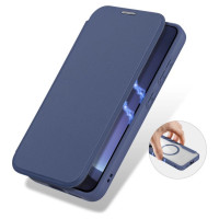 Dux Ducis Skin X Pro case for Samsung Galaxy S25+ with MagSafe and wallet - blue