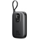 Joyroom JR-PBF18 22.5W 10000mAh Powerbank with Built-in Lightning Cable + USB-C Cable 0.25 cm - Black