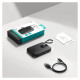 Joyroom JR-PBF18 22.5W 10000mAh Powerbank with Built-in Lightning Cable + USB-C Cable 0.25 cm - Black