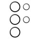 Panzerglass Hoops Lens Protector Tempered Glass for Samsung Galaxy S25 Ultra Clear