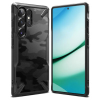 Ringke Fusion X Case for Samsung Galaxy S25 Ultra - Black Camo