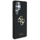 Guess Silicone Big 4G Logo Bottom Script case for Samsung Galaxy S25 Ultra - black