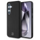 Mercedes Leather Debossed Lines MagSafe case for Samsung Galaxy S25+ - black