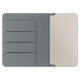 Uniq Belmont RFID Blocking Passport Case - Green/Ivory