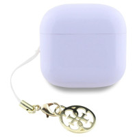 Guess TWS Guess Glossy Effect Printed Classic Logo & Charm Headphones - Lavender