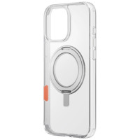 Uniq Swivix 360 Rotating Kickstand Case for iPhone 16 Pro Max - Clear