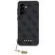 Guess 4G Charms Collection case for Samsung Galaxy A56 - black