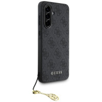 Guess 4G Charms Collection case for Samsung Galaxy A56 - black