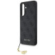 Guess 4G Charms Collection case for Samsung Galaxy A56 - black