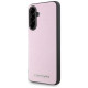 Karl Lagerfeld Saffiano Metal Logo Case for Samsung Galaxy A56 - Pink