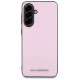 Karl Lagerfeld Saffiano Metal Logo Case for Samsung Galaxy A56 - Pink