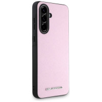 Karl Lagerfeld Saffiano Metal Logo Case for Samsung Galaxy A56 - Pink