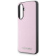 Karl Lagerfeld Saffiano Metal Logo Case for Samsung Galaxy A56 - Pink