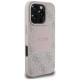 Guess 4G Circle Classic Logo MagSafe case for iPhone 16 Pro Max - pink