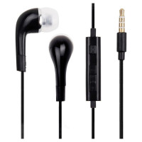 Samsung EHS64AVFBE Wired Headphones Mini Jack 3.5mm Stereo Hi-Fi (Bulk - Replacement Packaging) - Black