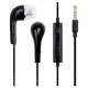 Samsung EHS64AVFBE Wired Headphones Mini Jack 3.5mm Stereo Hi-Fi (Bulk - Replacement Packaging) - Black