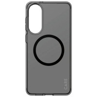 Panzerglass CARE by PanzerGlass Flagship Urban Combat Black QI Case for Samsung Galaxy S25 Edge - Semi-transparent