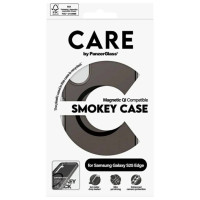 Panzerglass CARE by PanzerGlass Flagship Urban Combat Black QI Case for Samsung Galaxy S25 Edge - Semi-transparent