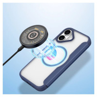 Dux Ducis Skin X Pro iPhone 17 Case with Wallet, MagSafe Compatible - Blue