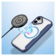Dux Ducis Skin X Pro iPhone 17 Case with Wallet, MagSafe Compatible - Blue