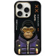 Nimmy Cool&Cute 2.0 Monkey Case for iPhone 16 Pro Max - Black