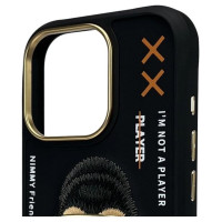 Nimmy Cool&Cute 2.0 Monkey Case for iPhone 16 Pro Max - Black
