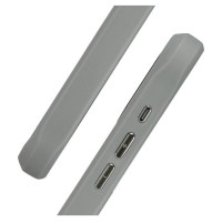 Nimmy Glasses Cool Cat Case for iPhone 16 Pro Max - Gray