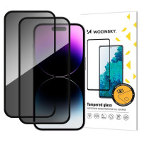 Wozinsky Privacy Glass tempered glass for iPhone 17 Air, set of 2