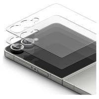 Ringke Cover Display Easy Slide Tempered Glass 2-pack for Samsung Galaxy Z Flip 7 - Transparent