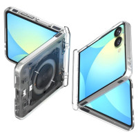 Spigen Ultra Hybrid Pro MagSafe Case for Samsung Galaxy Z Flip 7 Zero One - Transparent