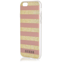 Guess GUHCP6STGPI iPhone 6/6S pink hardcase Ethnic Chic Stripes 3D