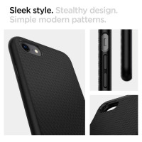Spigen Liquid Air Case for iPhone 7 / 8 / SE 2020 / SE 2022 - Black