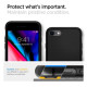 Spigen Liquid Air Case for iPhone 7 / 8 / SE 2020 / SE 2022 - Black