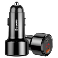 Baseus Magic Series PPS CCMLC20C-01 car charger 45W USB-C PD / USB-A QC - black