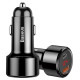 Baseus Magic Series PPS CCMLC20C-01 car charger 45W USB-C PD / USB-A QC - black