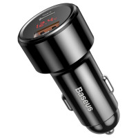 Baseus Magic Series PPS CCMLC20C-01 car charger 45W USB-C PD / USB-A QC - black