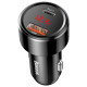 Baseus Magic Series PPS CCMLC20C-01 car charger 45W USB-C PD / USB-A QC - black
