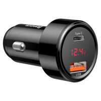 Baseus Magic Series PPS CCMLC20C-01 car charger 45W USB-C PD / USB-A QC - black