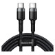 Baseus CATKLF-ALG1 USB-C - USB-C PD QC cable 100W 5A 2m - gray