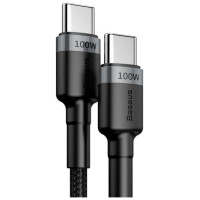 Baseus CATKLF-ALG1 USB-C - USB-C PD QC cable 100W 5A 2m - gray