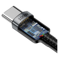 Baseus CATKLF-ALG1 USB-C - USB-C PD QC cable 100W 5A 2m - gray
